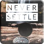 Never Settle Wallpaper icon