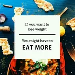 LOSE WEIGHT BY EATING MORE icon