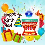 Animated HBD Stickers icon