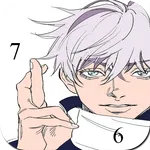 Anime Color by Number, Anime P icon