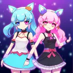 Anime Moe Girls Dress Up Games icon