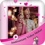 Anniversary video maker icon