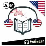 American  podcast short storie icon