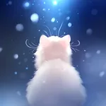 Snow Kitten Live Wallpaper icon