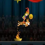 circus thrill: fun fair icon
