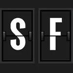 Split-Flap TV Player icon