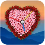 Rose Clock Live wallpaper icon