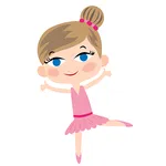 Animated Ballet Girl Stickers  icon