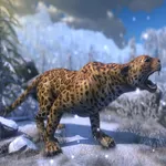 Snow Leopard Wild Hunting Game icon