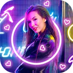 Neon Photo Editor icon