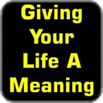 Giving Your Life A meaning icon