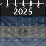 calendar el salvador 2025 icon