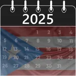 puerto rico calendar 2025 icon