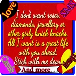 Love messages cards wallpapers icon