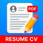 Resume Builder, CV Maker, PDF icon