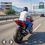 Open World Bike Drive Game 3D icon