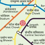 Delhi Metro Map (Offline) icon