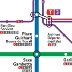 Lyon Metro Map (Offline) icon