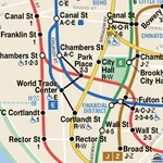 Map of NYC Subway - MTA icon