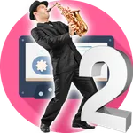 Jazz Saxophone Cassette 2 Two icon
