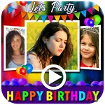 Birthday Video Maker 2023 icon