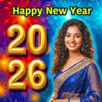 New Year Photo Frame 2026 icon