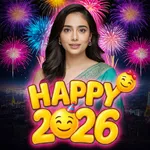 2026 New Year Photo frames icon