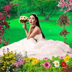 Floral Garden Photo Editor icon