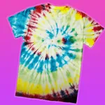 Tie dye techniques icon