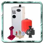 Heating equipment icon