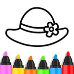 Girl Painting & Coloring icon