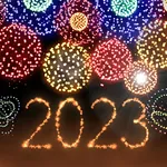 New Year 2023 Fireworks 4D icon