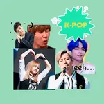 Kpop Stickers BTS Black Pink icon