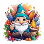 Gnome Coloring Adults icon