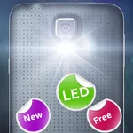 Flashlight free LED icon