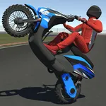 Wheelie Asian Grau Stunt icon