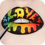 Lip Art Lipstick: Makeup games icon