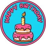 Happy Birthday Stickers icon