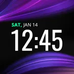 Digital Clock Widget – Custom icon