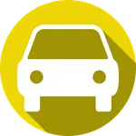 Gelbe Autos icon