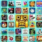 All games in one app icon