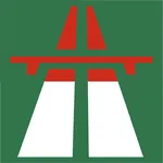 Autópálya fizetős zónák ingyen icon