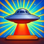 UFO Lander: flying saucer game icon