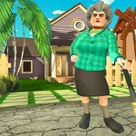 Scary Bad Granny Neighbor Game icon