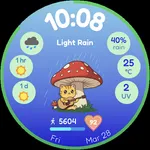Weather Watch Face: Cat Sunny! icon