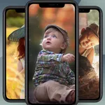 Cute baby wallpaper 4K icon