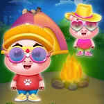 Baby Pig Summer Camp Games. icon