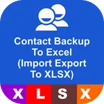 Backup Contact to XLSX icon
