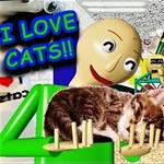 Creepy Math Teacher Loves Cats icon