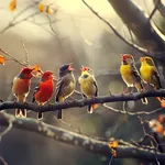 Bird sounds and ringtones icon